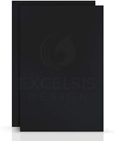 Black Foam Board 24 x 36 x 3/16" (5mm) Inch, 15 Pack Acid-Free Foam Core Poster Board Sheets for Art, Crafts, Presentation, Vision Board, Signboard, and Party Decorations