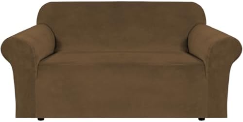 H.VERSAILTEX Stretch Velvet Loveseat Covers by HVERSAILTEX