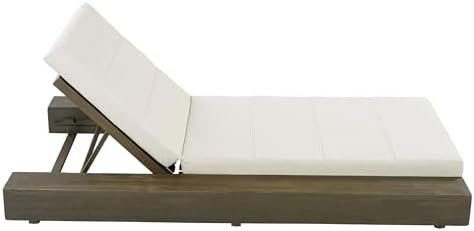 Christopher Knight Home Tory Acacia Wood Chaise Lounge Chair Outdoor Set of 4 - Image 7