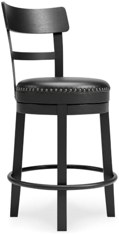 Signature Design by Ashley 1-Piece Counter Height Bar Stool by Unknown