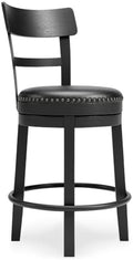 Signature Design by Ashley 1-Piece Counter Height Bar Stool by Unknown