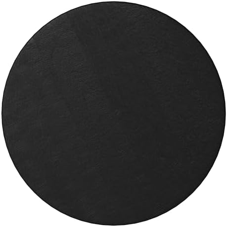 SIMPLIHOME Boyd 13" Wide Solid Wood Round End Table in Black - Image 4