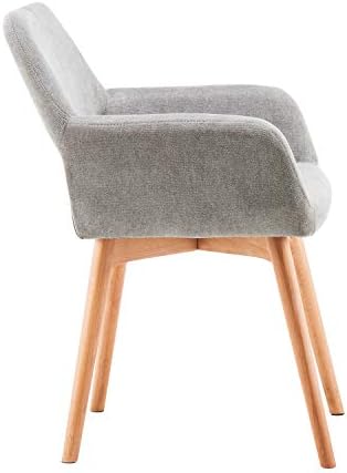 Desk Chair No Wheels Comfy Accent Chair - Image 6