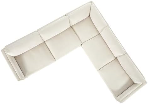 CHITA 114” Super Large Sectional Modular Sofa, Down Filled, 5 Seat - Image 3