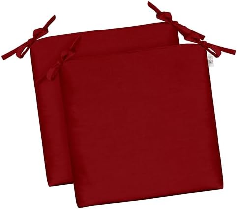 RSH DECOR Sunbrella Foam Chair Cushions Set of 2 | 22x22x3 | All-Weather Square by RSHDECOR