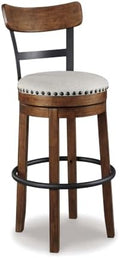 Signature Design by Ashley Valebeck Swivel Bar Stool by Unknown