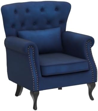LZAREAL Accent Reading Arm Chairs Set of 2 - Image 5