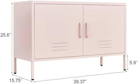 IRONFFICE Metal Cabinets, 2 Door Cabinet - Image 2