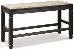 Signature Design by Ashley 1-Piece Counter Height Dining Bench by Unknown