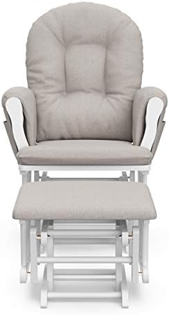Storkcraft Premium Hoop Glider & Ottoman - Image 4