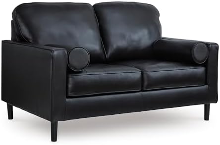 Signature Design by Ashley Bryceview Leather Loveseat, No Assembly Required by Unknown