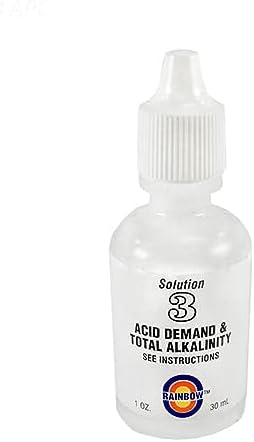 R161185 Pentair 1oz Solution 3 Reagent, Acid Demand & Total Alkalinity by Unknown