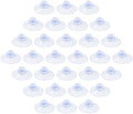 30 Pack 30mm Clear PVC Suction Cups by Qjaiune