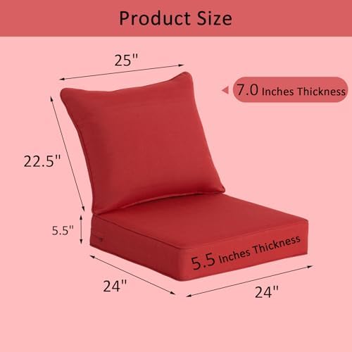 COZYVIDA Patio Seat Cushions - Image 2