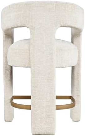 Jofran Gwen Natural Upholstered Counter Stool - Image 6