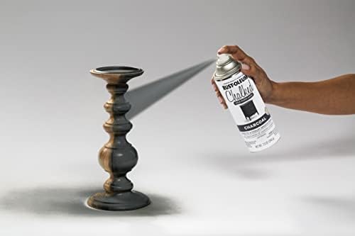 Rust-Oleum Chalked All-in-One Ultra Matte Charcoal Spray Paint - Image 5