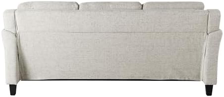 Studio Living Harrington 80.3" Sofa, Transitional Modern, Pocket Coil Comfort - Image 4
