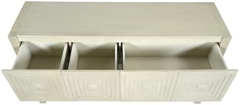LKTART 55" Carved Console Table - Image 6