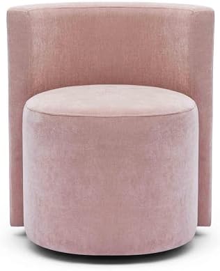 TOV Furniture Alyssa Upcycled Velvet Rolling Desk Chair - Image 3