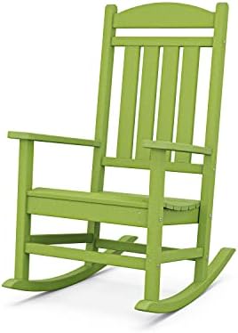 POLYWOOD Presidential Rocking Chair in Lime by POLYWOOD
