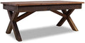 Coffee Table Solid Reclaimed Wood 43.3"x23.6"x17.7", Side Table, Center Table by ROMHZKS