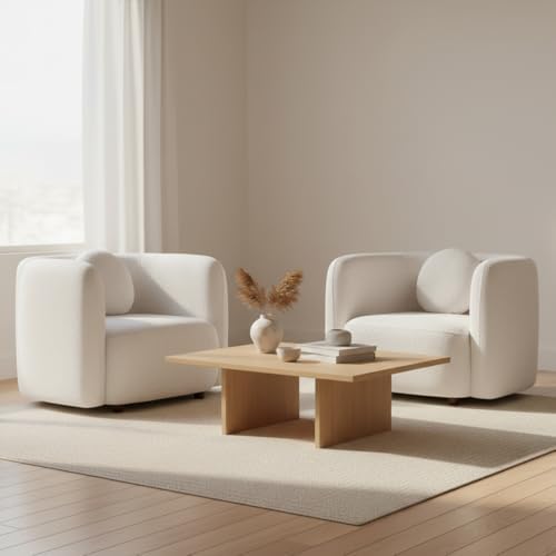 Barrel Chairs Set of 2, Upholstered, - Image 4