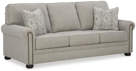 Signature Design by Ashley Queen Sleeper Sofa Couch Bed, Dune Beige by Unknown