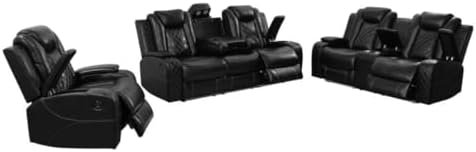 Electric Power Recliner Chair/Loveseat/Sofa Living Room, Comfy Home Theater by UOCFYK