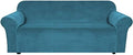 H.VERSAILTEX Stretch Velvet Sofa Covers Large Couch Covers Sofa Slipcovers by HVERSAILTEX