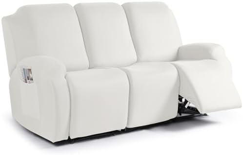 TAOCOCO Stretch Recliner Sofa Covers 3 Pieces Couch Covers by TAOCOCO