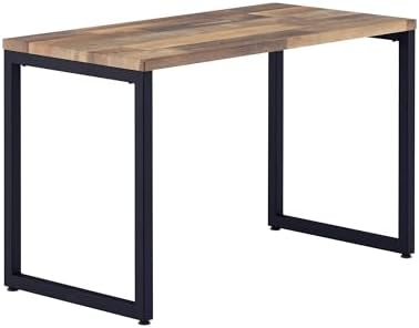 Vari Table for Home Office – 48x24 – Reclaimed Wood/Black by Unknown