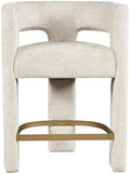 Jofran Gwen Natural Upholstered Counter Stool by Jofran+Inc.