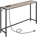 MAHANCRIS Console Table, Narrow Sofa Table, 43.7” Entrance Table by MAHANCRIS