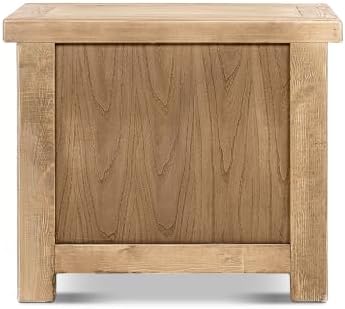 Jennifer Taylor Home Rowan 28.5" Solid Reclaimed Pine Left Side Table, Natural - Image 7