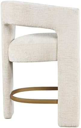 Jofran Gwen Natural Upholstered Counter Stool - Image 4
