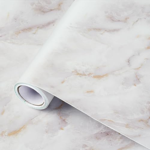 rabbitgoo Matte Marble Contact Paper by rabbitgoo