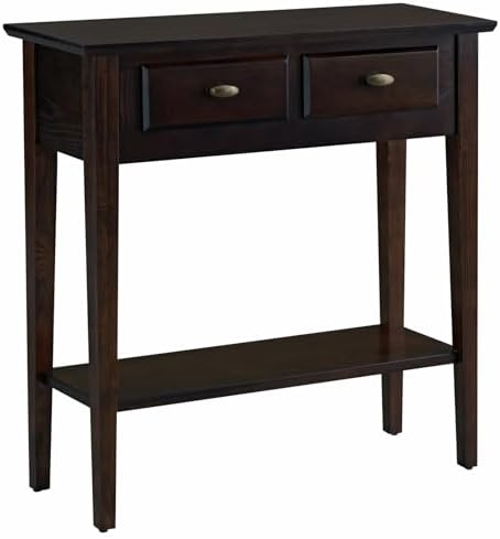 Leick Home Teegan Console Table, Chocolate Oak by LeickFurniture