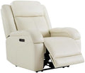 Watson & Whitely Genuine Leather Wall Hugger Power Recliner by WatsonWhitely