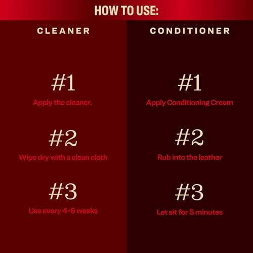 Tanner's Preserve Leather Cleaner & Conditioner Duo Pack, Rejuvinates & - Image 3
