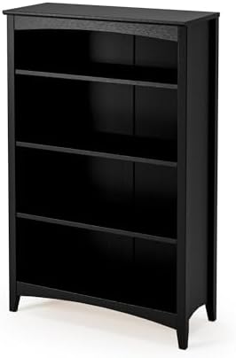 Camaflexi Shaker Style 4 Shelf Bookcase/Solid Wood / 48" High/Adjustable by Camaflexi