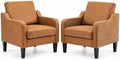 VINGLI Accent Chairs Set of 2, Modern Traditional Armchair by VINGLI