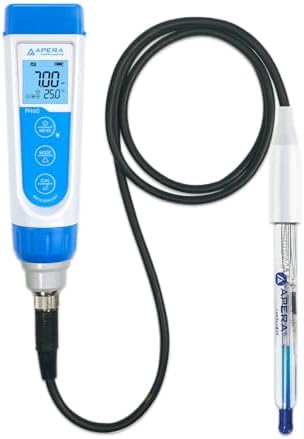 Apera Instruments PH60-HF Handheld pH Meter Tester Kit by AperaInstruments