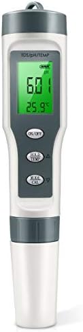 3-in-1 Digital pH Meter, Water Quality Tester by Vminno