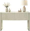 LKTART 55" Carved Console Table by LKTART