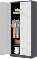 Letaya Wardrobe Closet, Bedroom Armoire Clothes Organizer by LetayaMetalCabinets