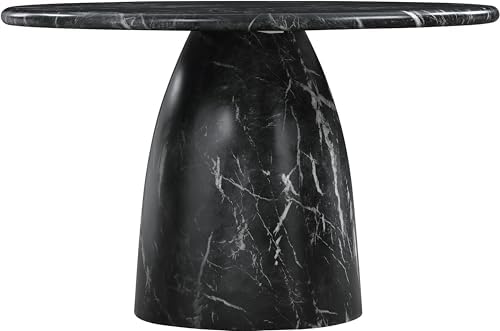 Meridian Furniture 701Black-T Cosenza Collection Art Deco 48.5" Indoor/Outdoor - Image 5