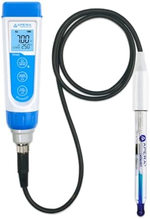 Apera Instruments PH60-SA Handheld pH Meter Tester Kit by AperaInstruments