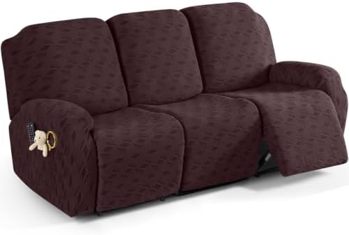 TAOCOCO Recliner Sofa Covers Stretch Reclining Couch Cover, Jacquard Recliner by TAOCOCO