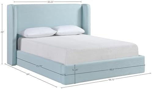 Meridian Furniture B1282LtBlu-F Kendall Collection Modern | Contemporary Full - Image 3