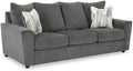 Signature Design by Ashley Gray Chenille Sofa, Easy Assembly by Unknown